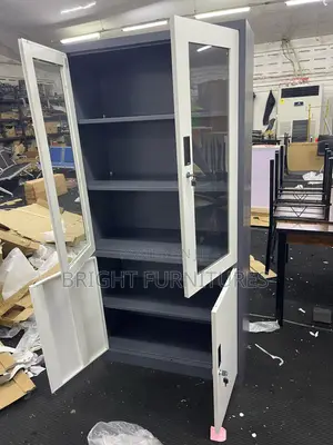 Office Cabinet With Glass Available in Stock