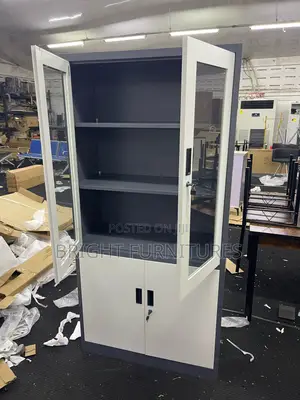 Office Cabinet With Glass Available in Stock