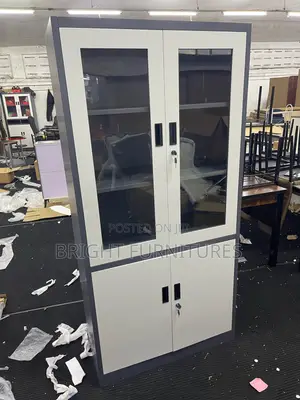 Office Cabinet With Glass Available in Stock