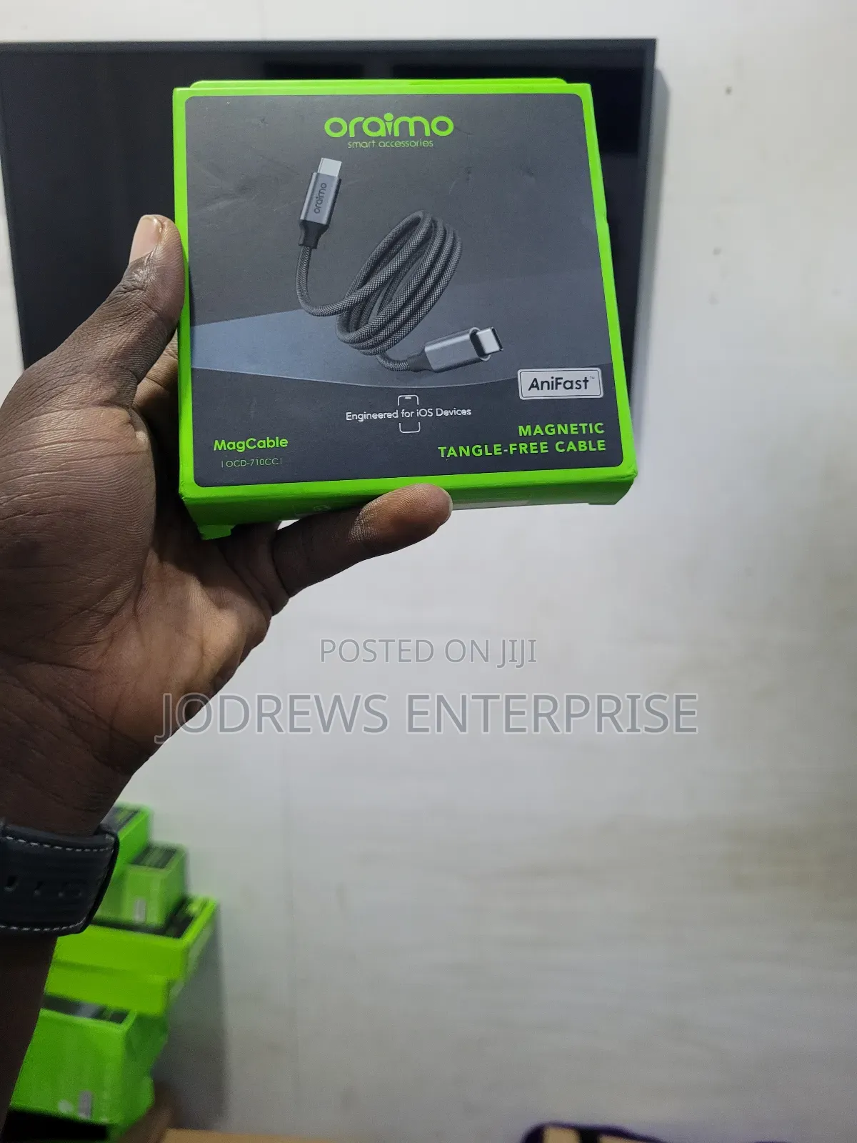 Oraimo Magcable 1m 60w Type-C to Type-C Data Cable