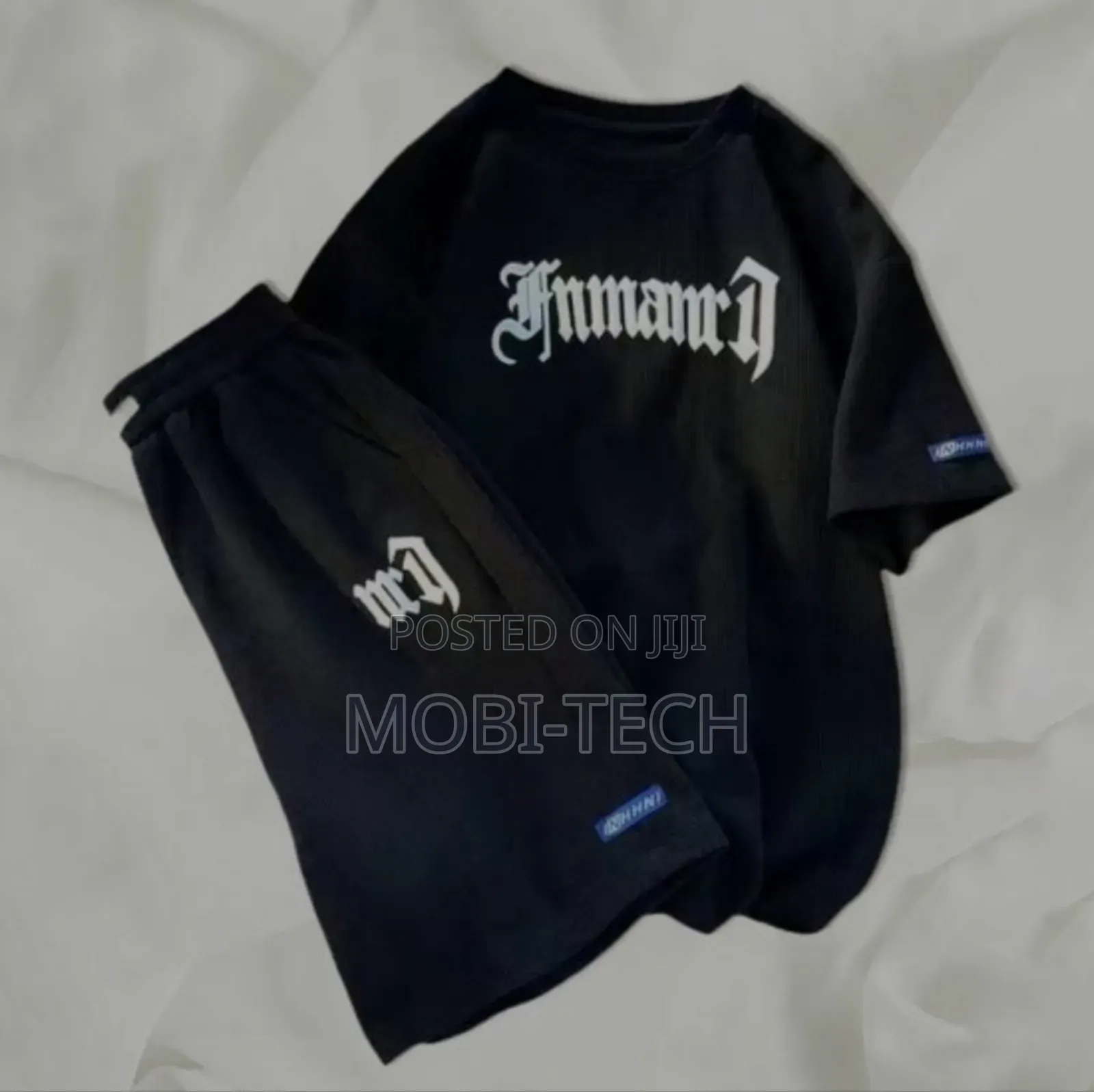 Men Waffle Shirt and Shorts