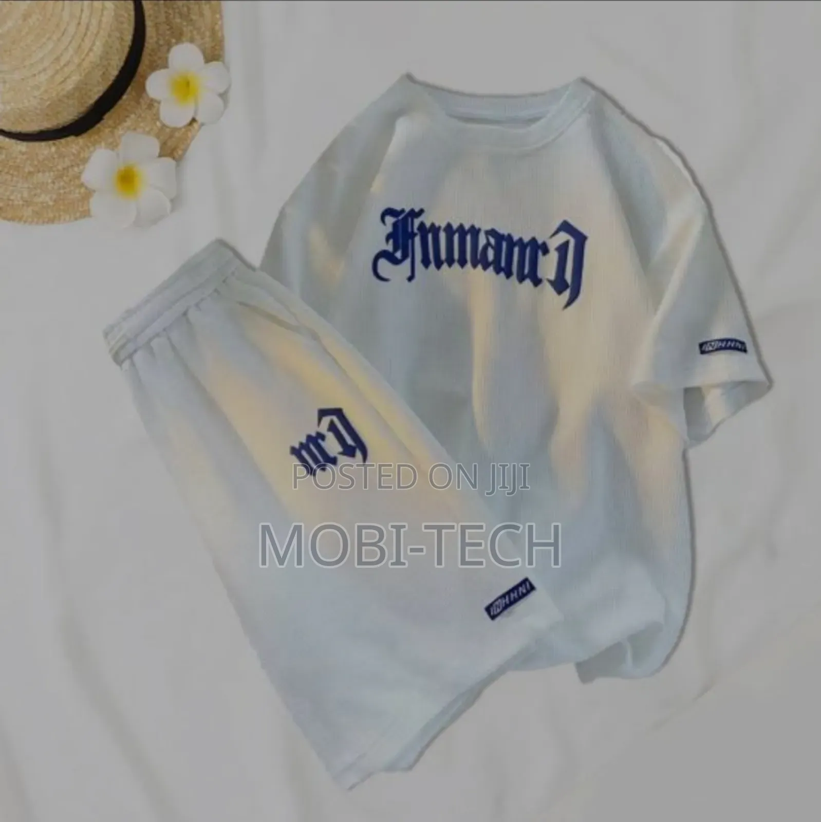 Men Waffle Shirt and Shorts