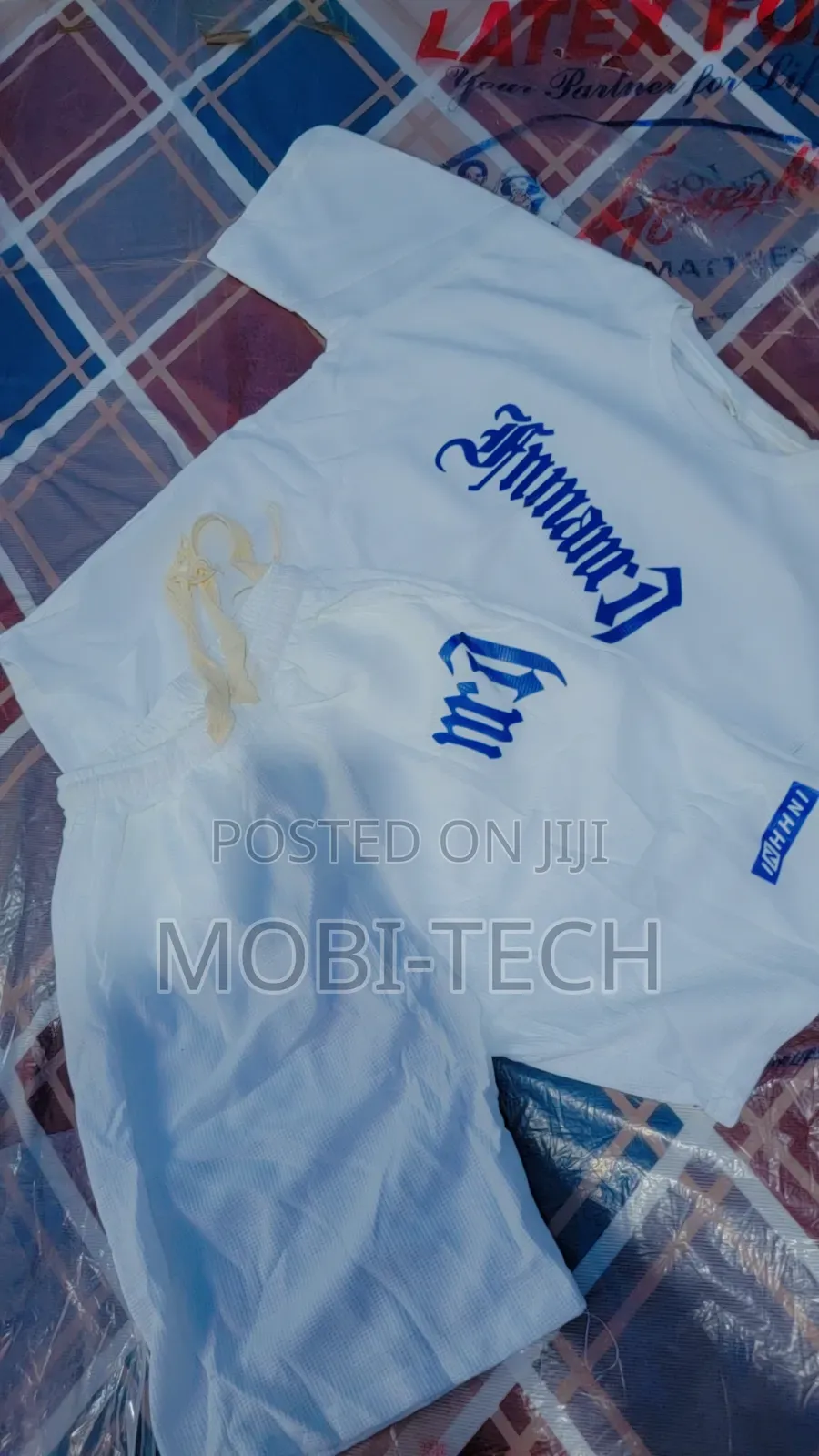 Men Waffle Shirt and Shorts