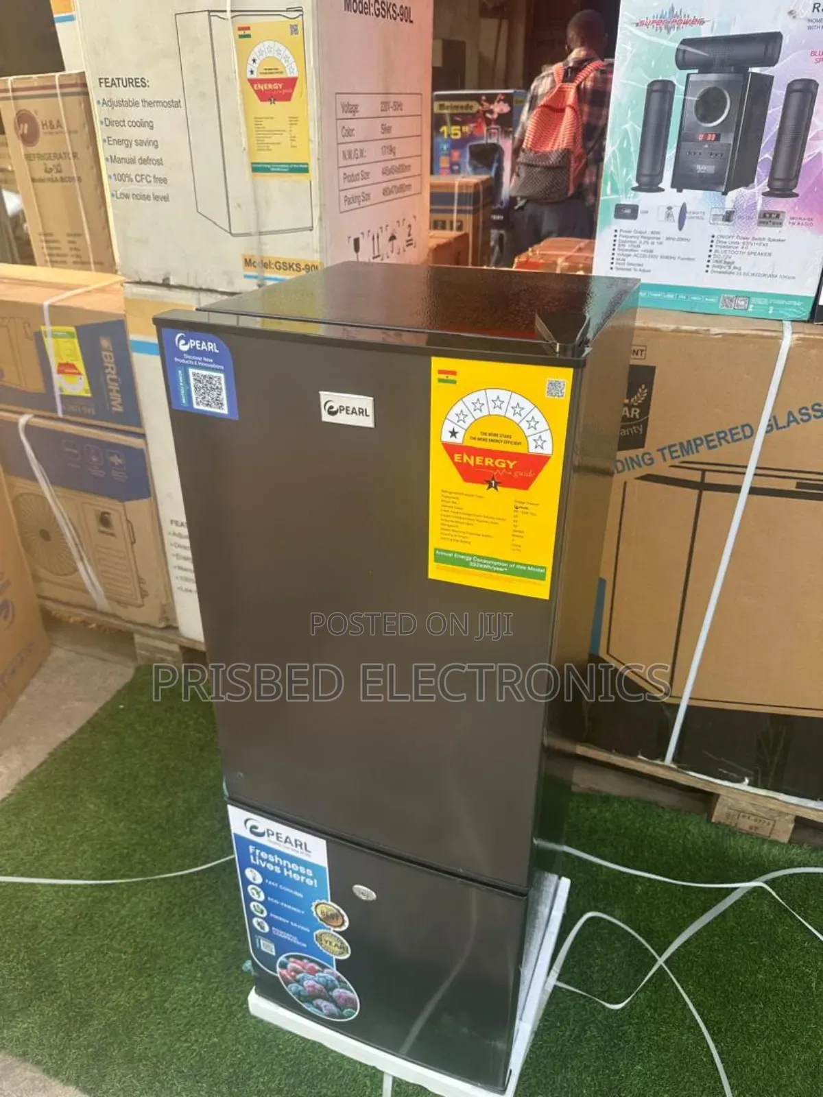 Pearl Table Top Double Door Fridge 94 Litres