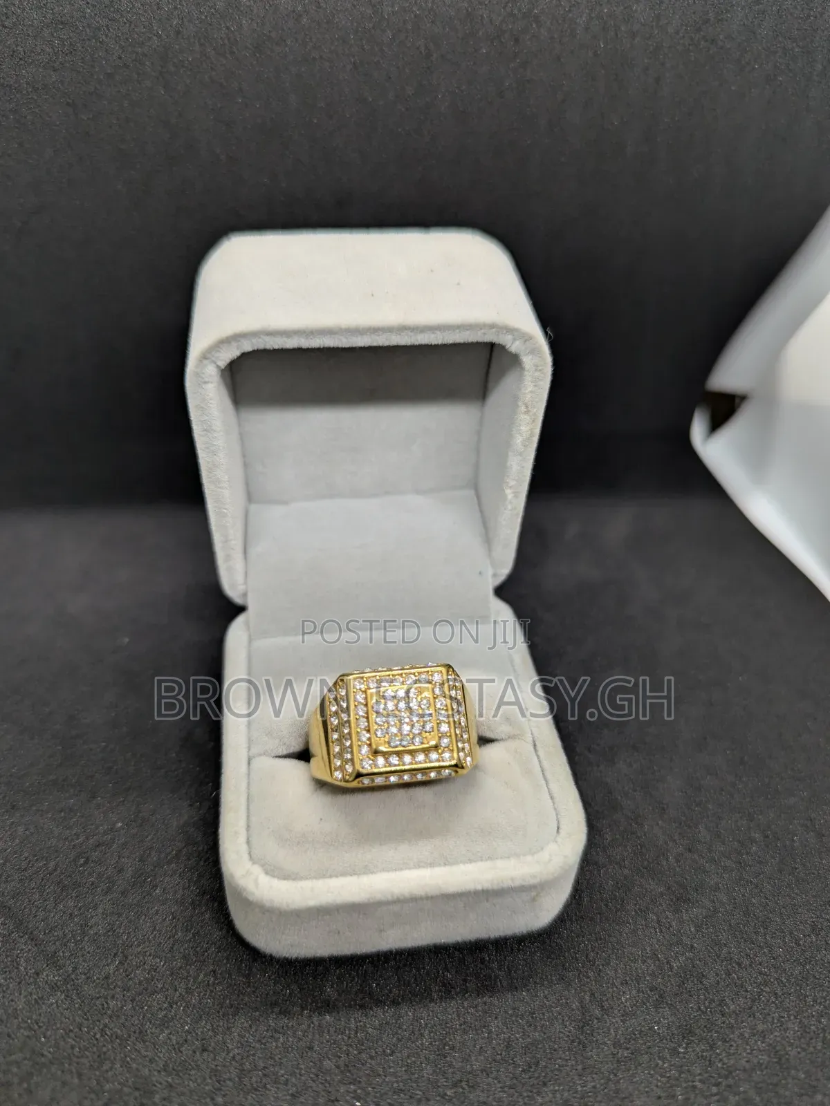 Square Iced Ring