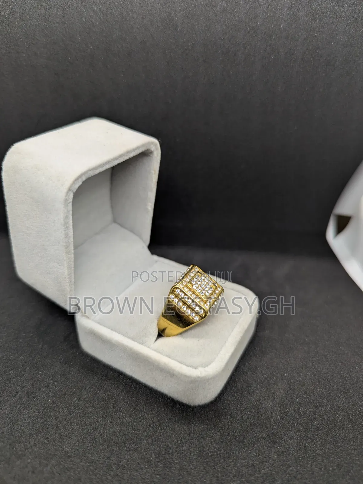 Square Iced Ring
