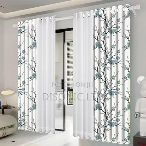 4 in 1 Curtains With Voile