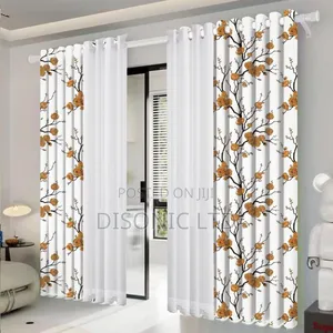 4 in 1 Curtains With Voile