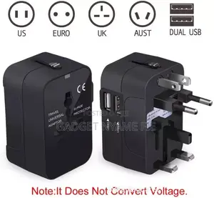 Internationally Recognized Universal Travel Adapter