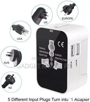Internationally Recognized Universal Travel Adapter