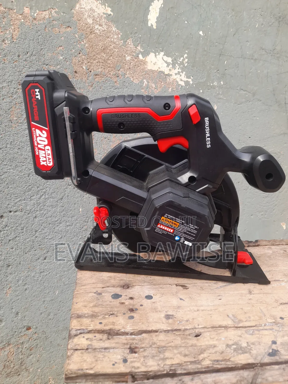 Hyper Tough 20v Cordless Circular Saw