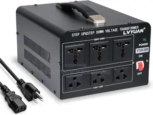 Lvyuan 3000 Watt Voltage Converter Transformer Heavy Duty Step Up/Down