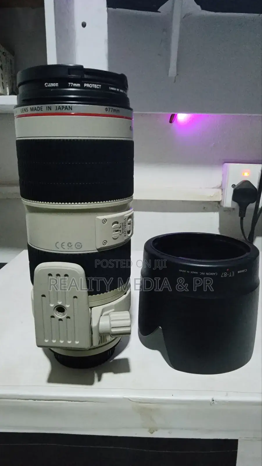 Canon Ef 70–200mm F/2.8l Is Ii Usm Lens – Sharp – Professional –Obuasi