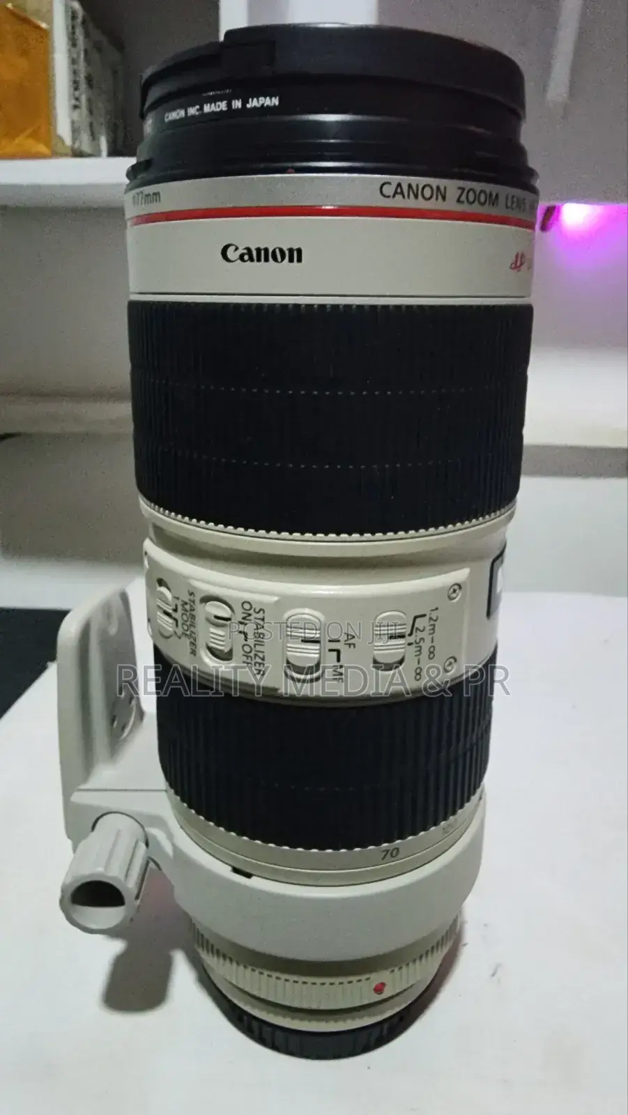 Canon Ef 70–200mm F/2.8l Is Ii Usm Lens – Sharp – Professional –Obuasi