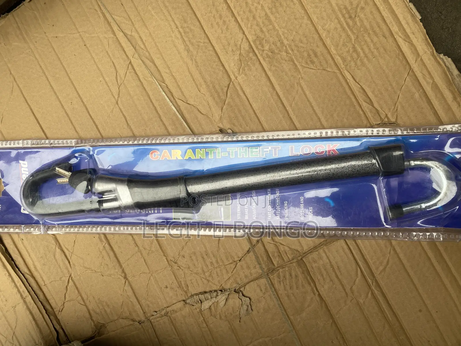 Anti-Theft Steering Lock