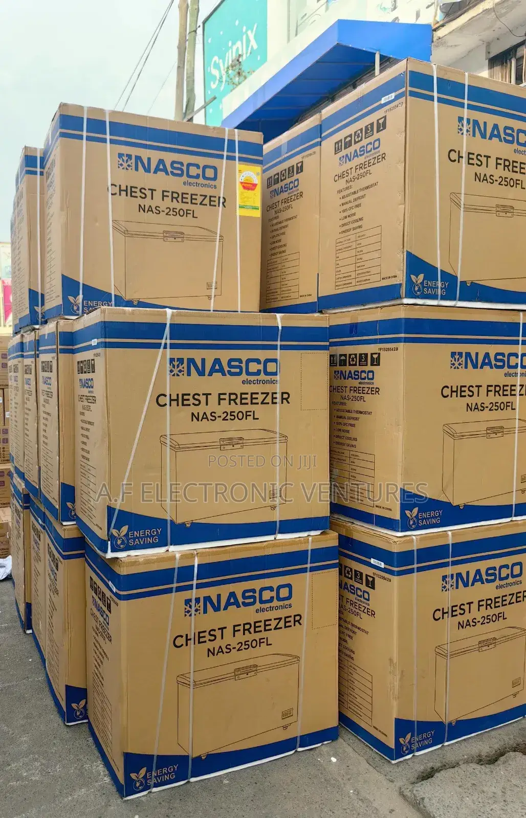 Nasco 200-Litres Chest Freezer(Nas-250fl)