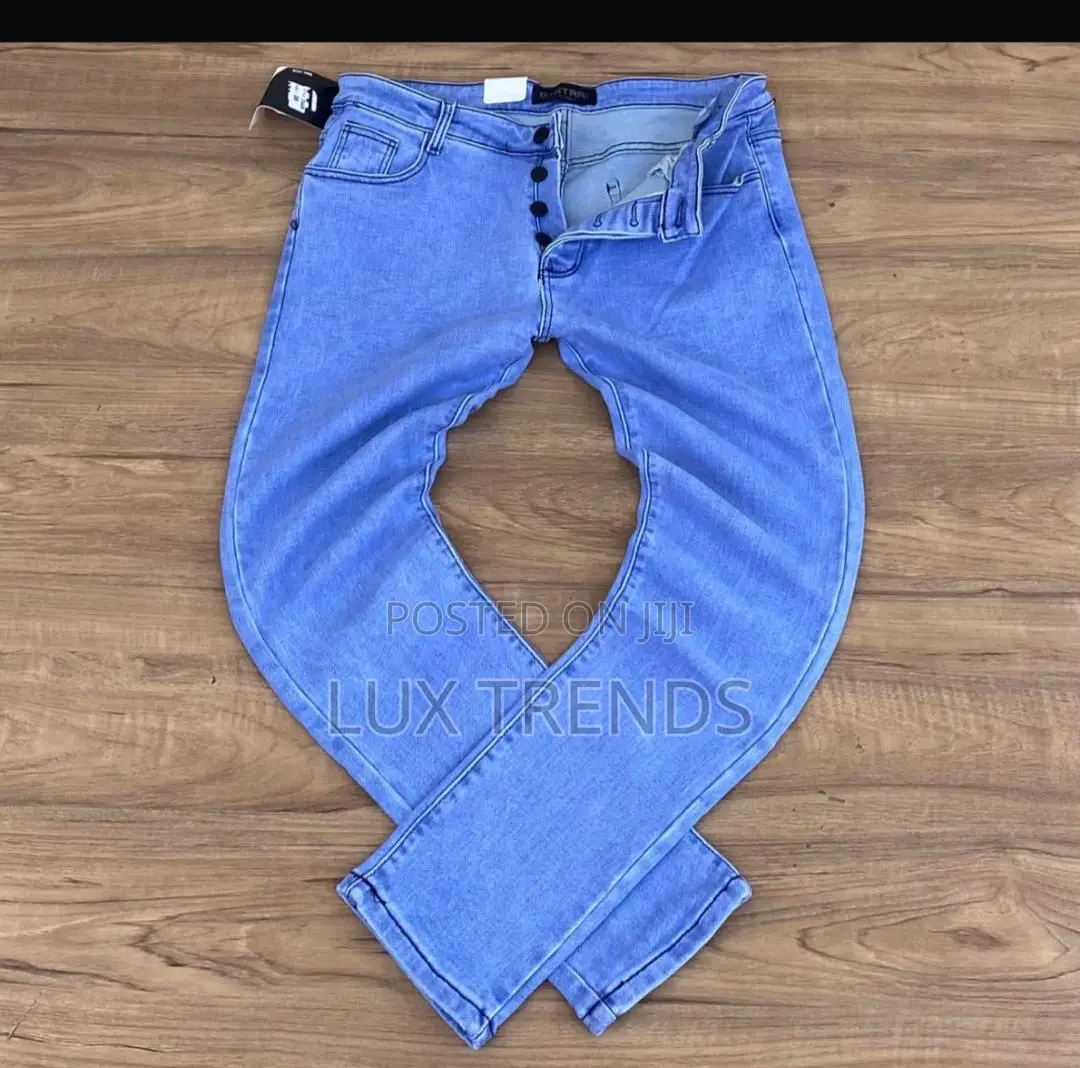 Quality Men’S Jeans Trousers. Please Note, They Are Fade-resistant.
