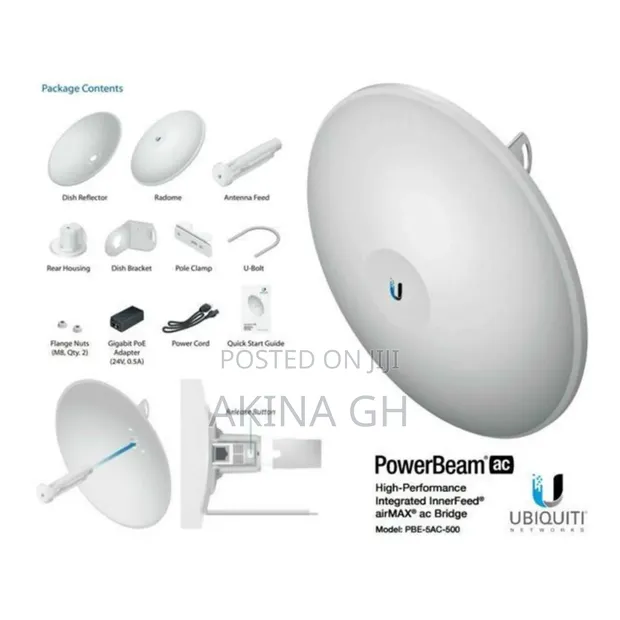 Ubiquiti Uisp Airmax Powerbeam Ac 500