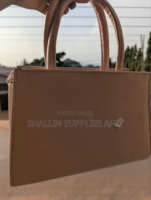 Elegant Nude Mini Handbag With Pearl Ring Clasp Ruched Detail