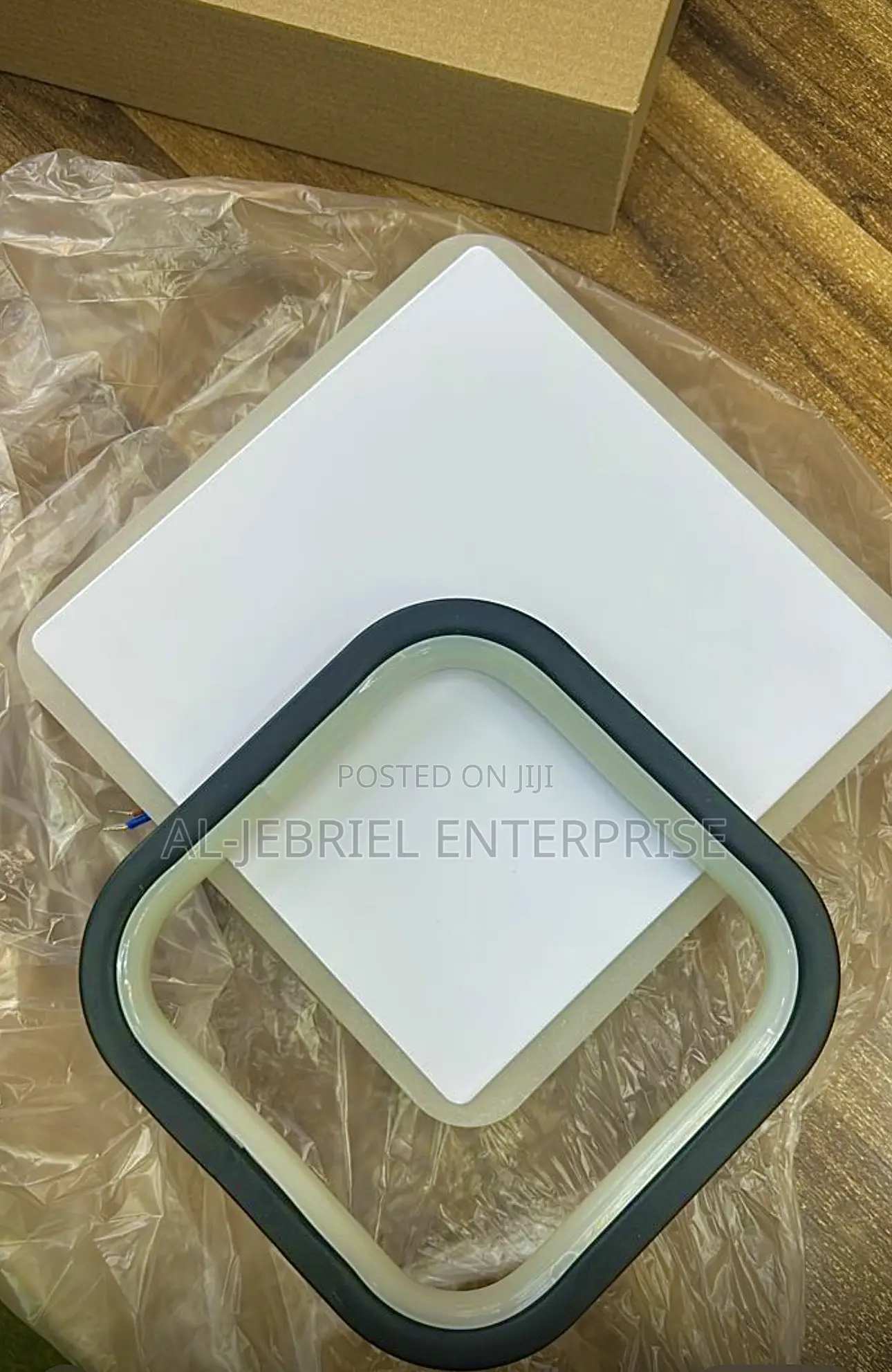 Pyramid Inspired Ceiling Light