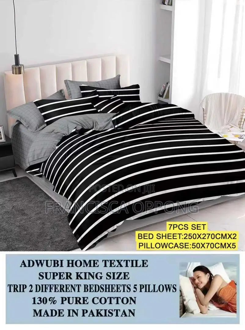 Quality Bedsheets (Available In Various Colors)