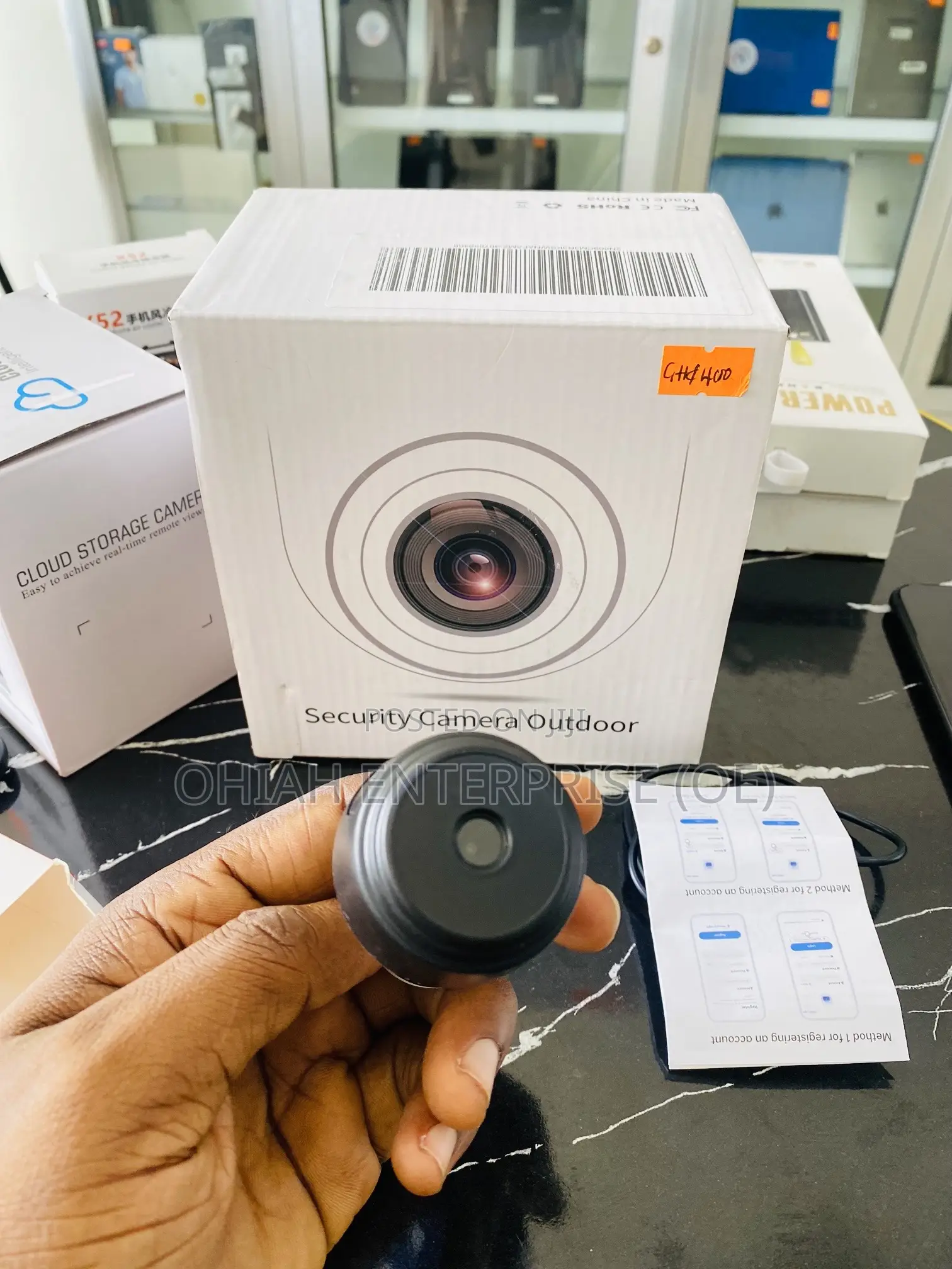 Brand New Wireless 360 Rotation Wi-Fi Security Camera Available