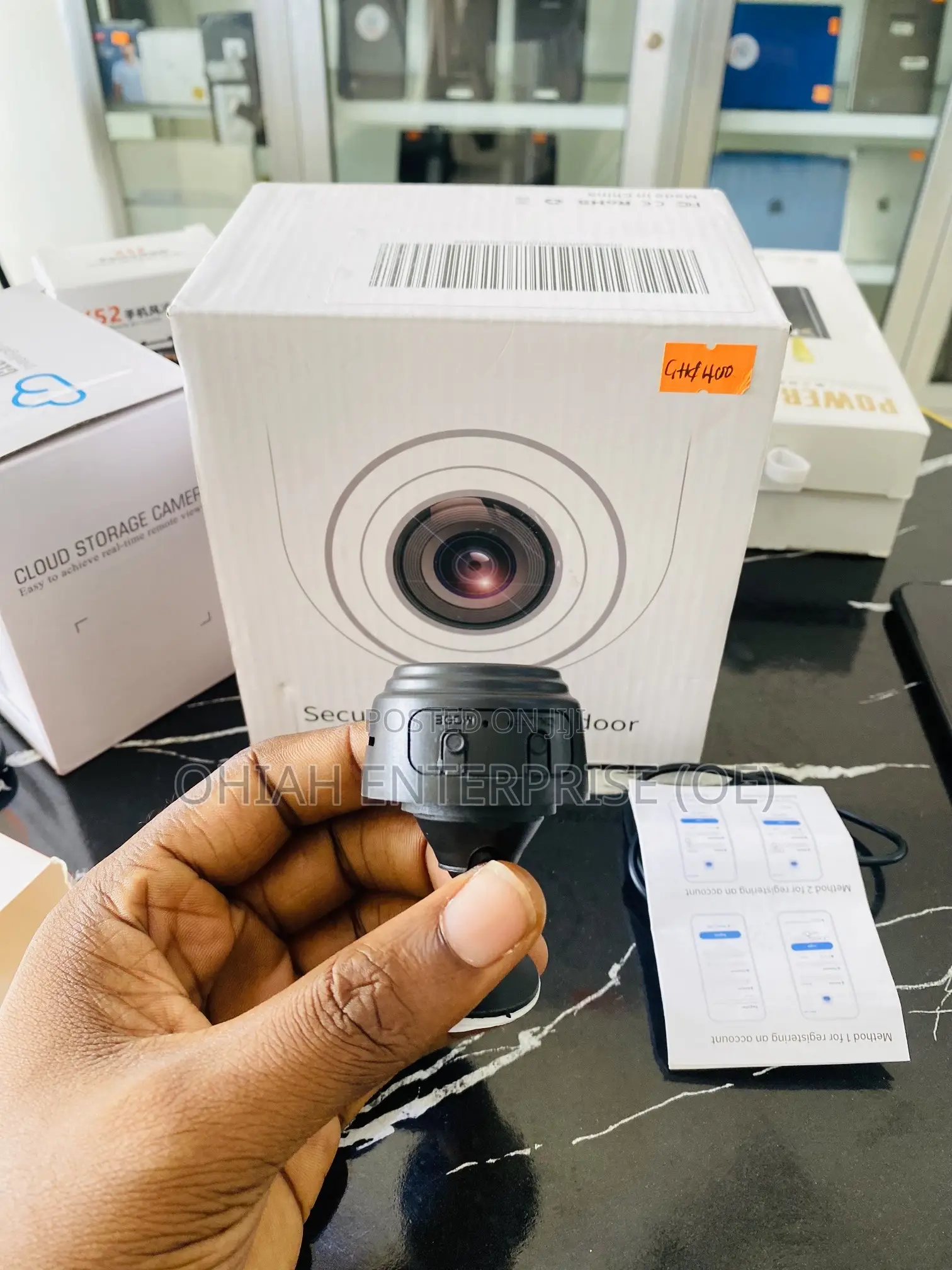 Brand New Wireless 360 Rotation Wi-Fi Security Camera Available