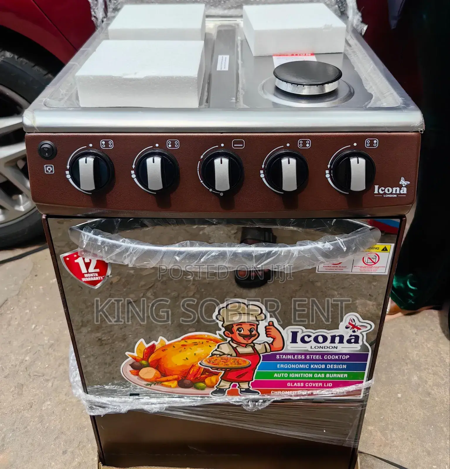 Icona 50x50 Oven and Grill 1500gh