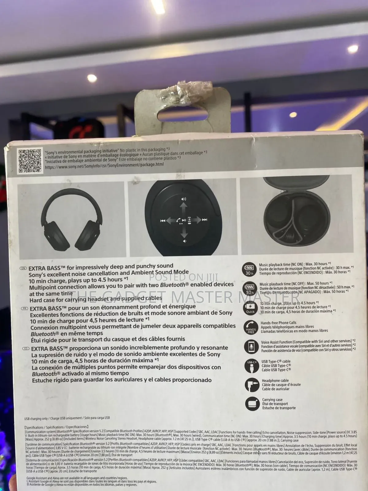 Sony Wh-Xb910n Extra Bass Headphone