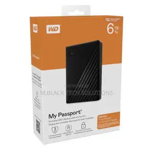 6tb Wd - My Passport External Usb 3.0 Portable Hard Drive