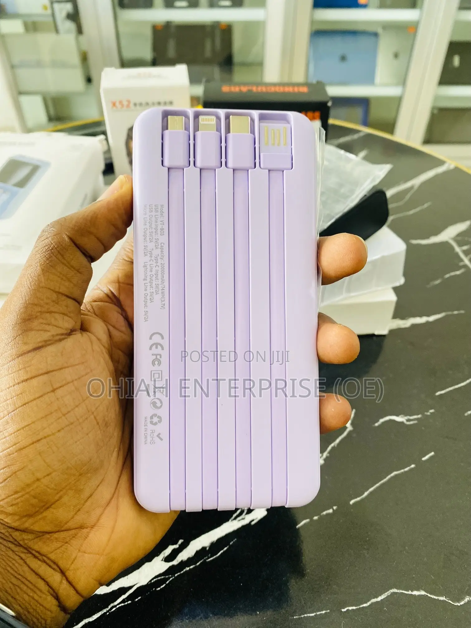 Brand New Fast Charging 5 in 1 Powerbanks