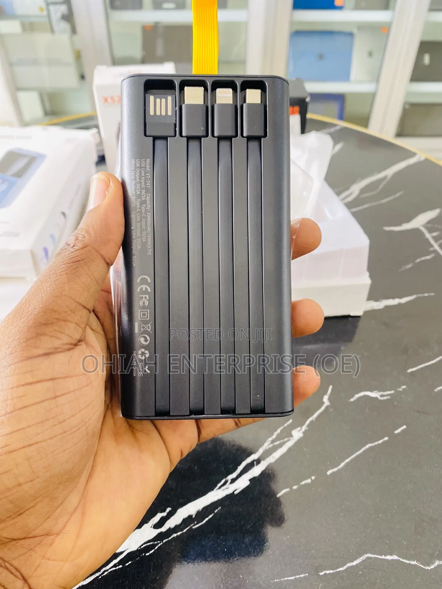 Brand New Fast Charging 5 in 1 Powerbanks