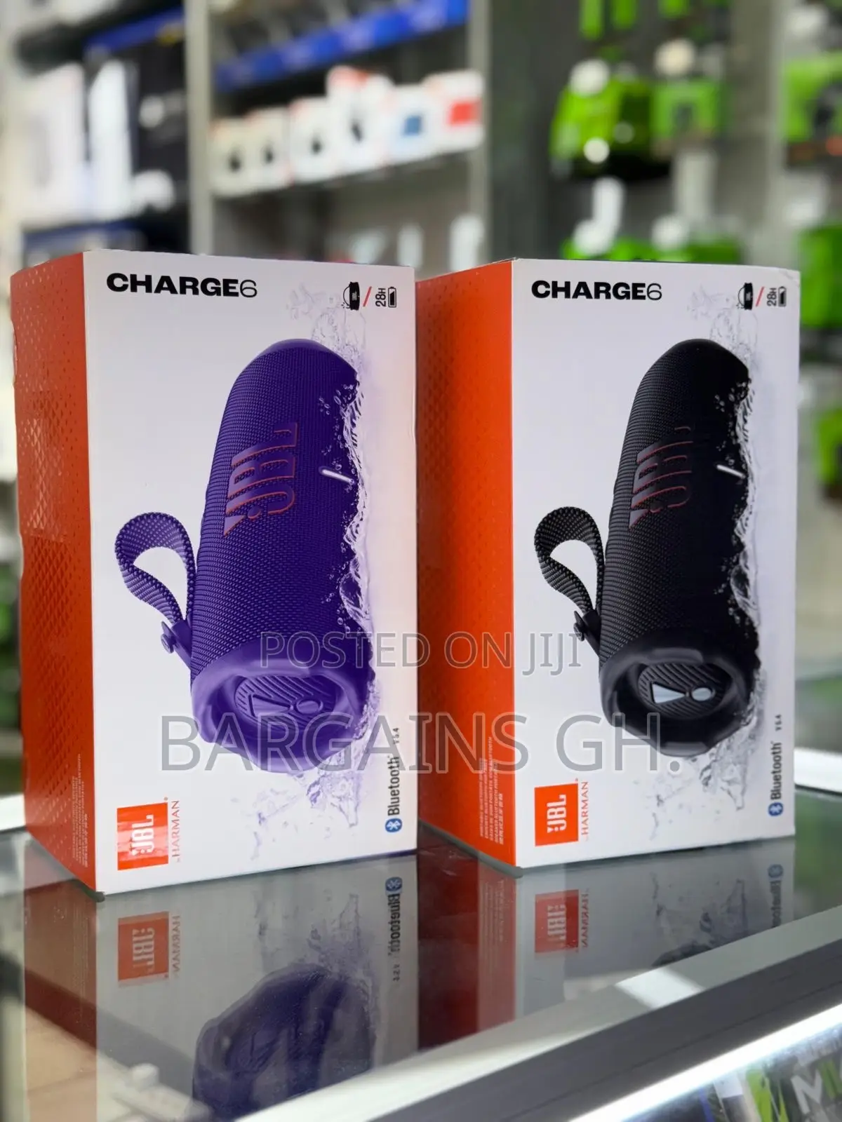 JBL Charge 6 Portable Waterproof Speaker