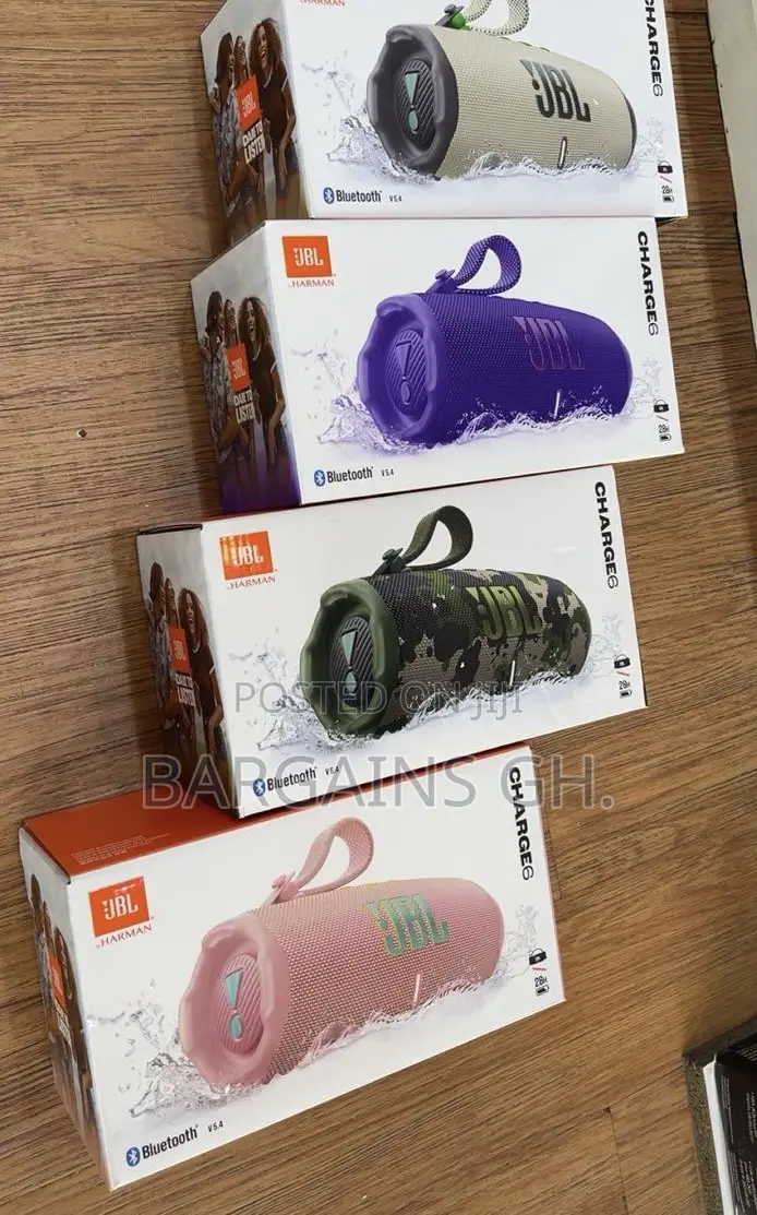 JBL Charge 6 Portable Waterproof Speaker
