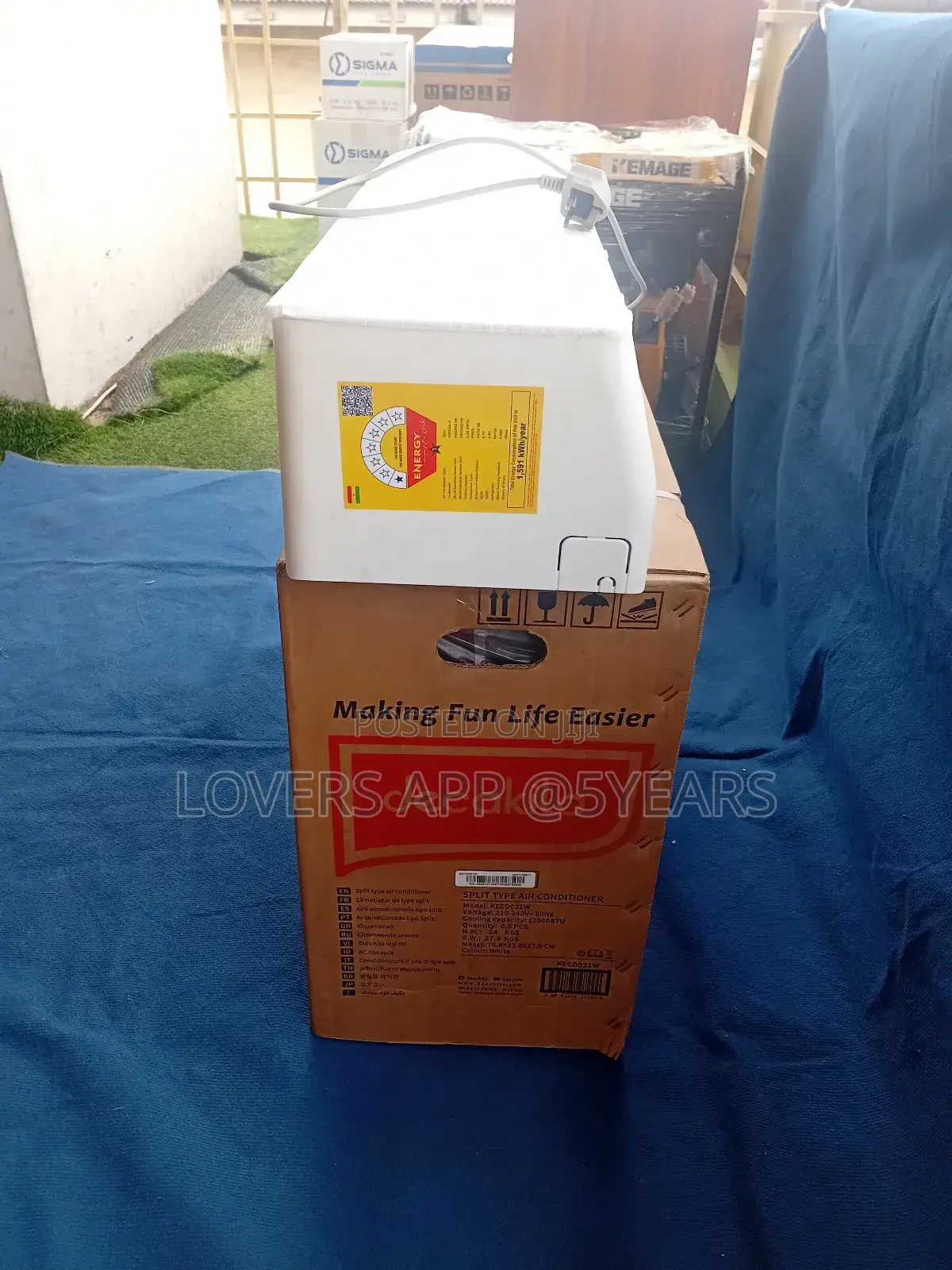 Decakila 1.5hp Durable Outdoor Unit Air Conditioning