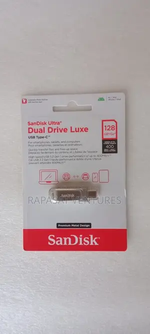 Sandisk 128gb Ultra Dual Drive Luxe Usb Type-C