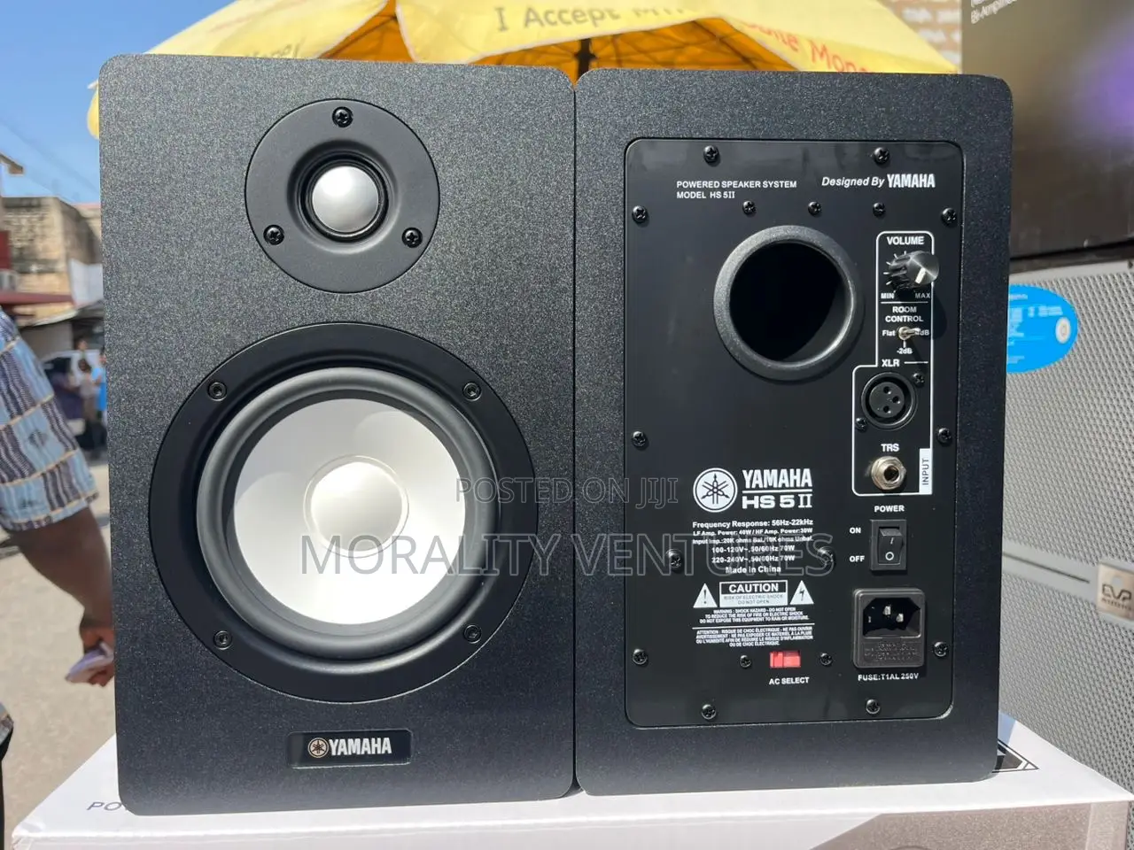 Yamaha Hs 5 Ii 2 Way 70w Bass Studio Monitors