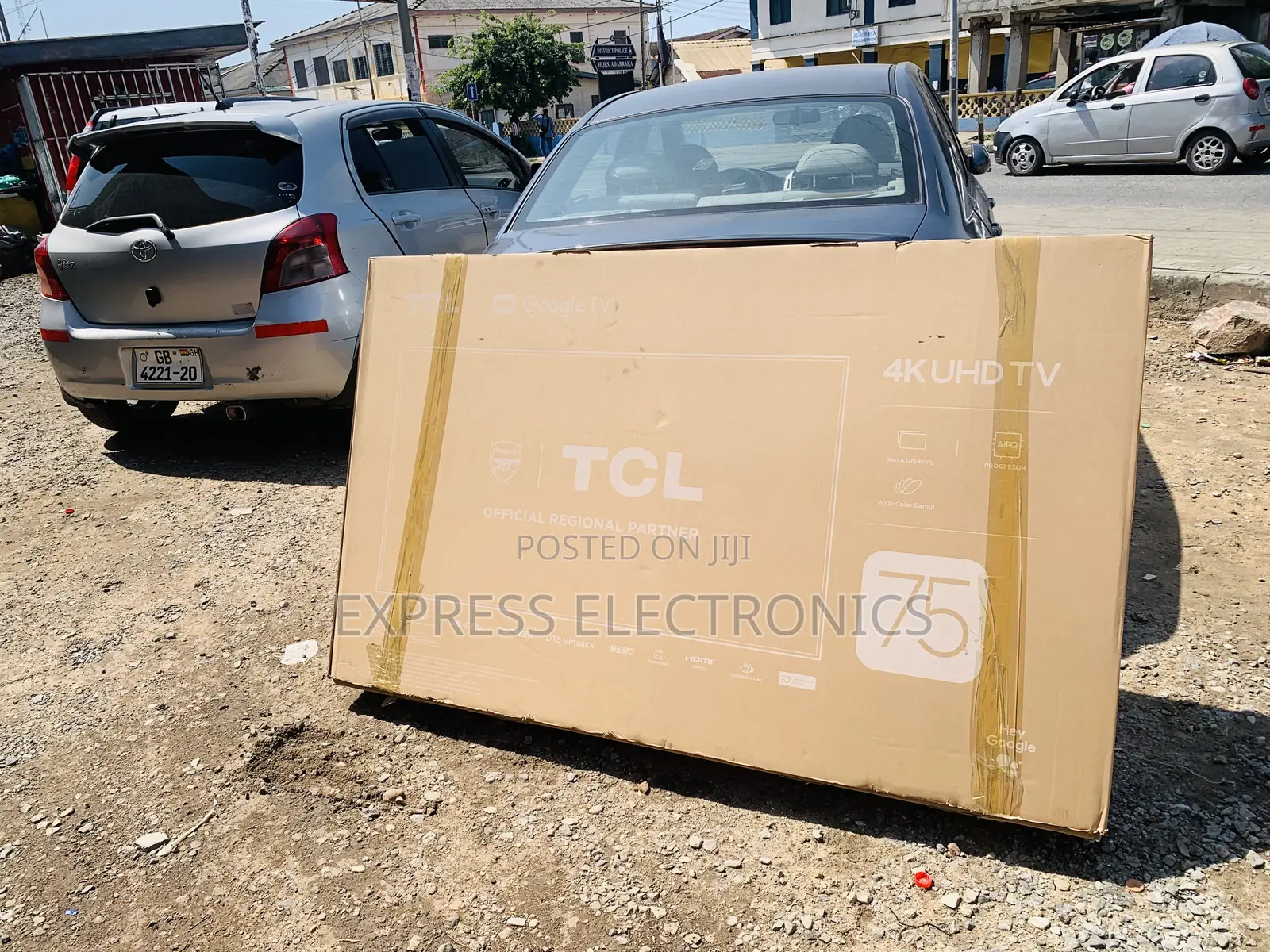 Slim Sleek Uhd Smart Glossy 75”P755 Television TCL