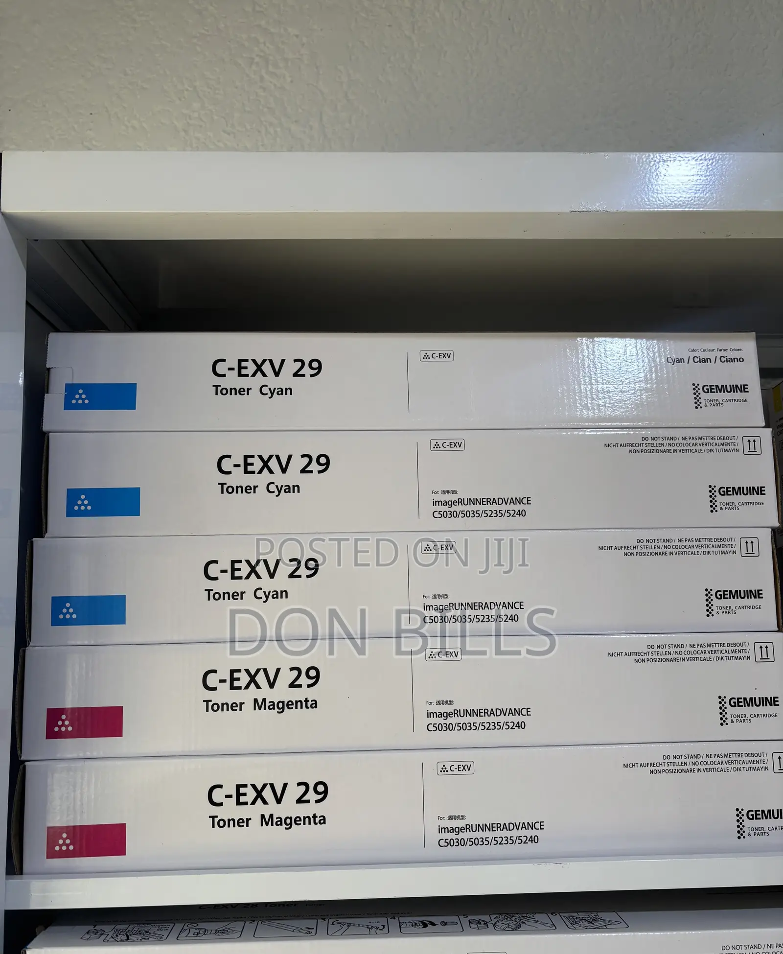 Exv 29 to Toner