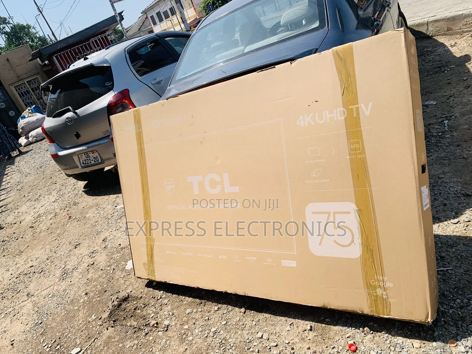 High Quality Slim Display Android TCL 75”P755 Uhd Smart Glossy