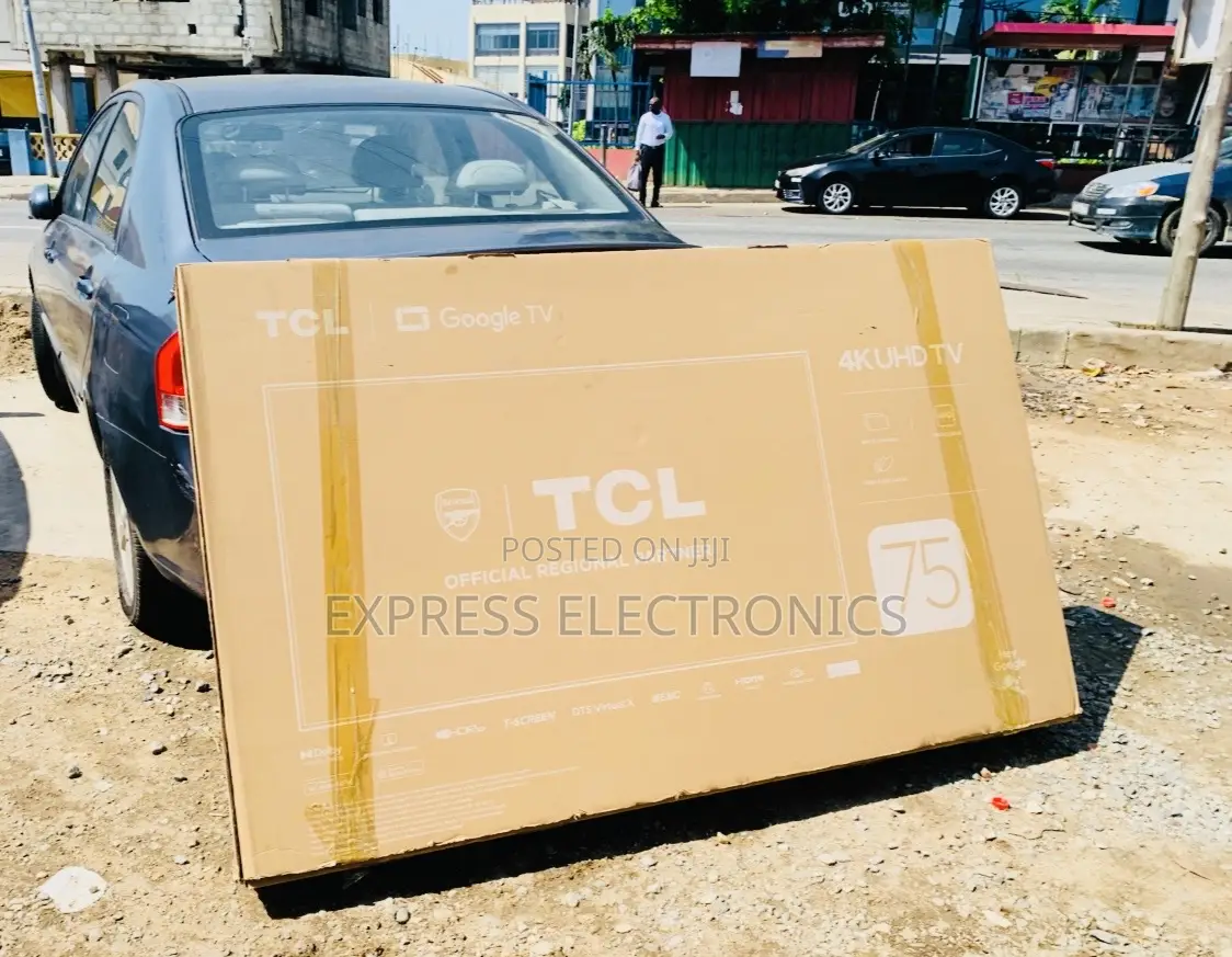 Slum Sleek New TCL 75”P755 Uhd Smart TCL