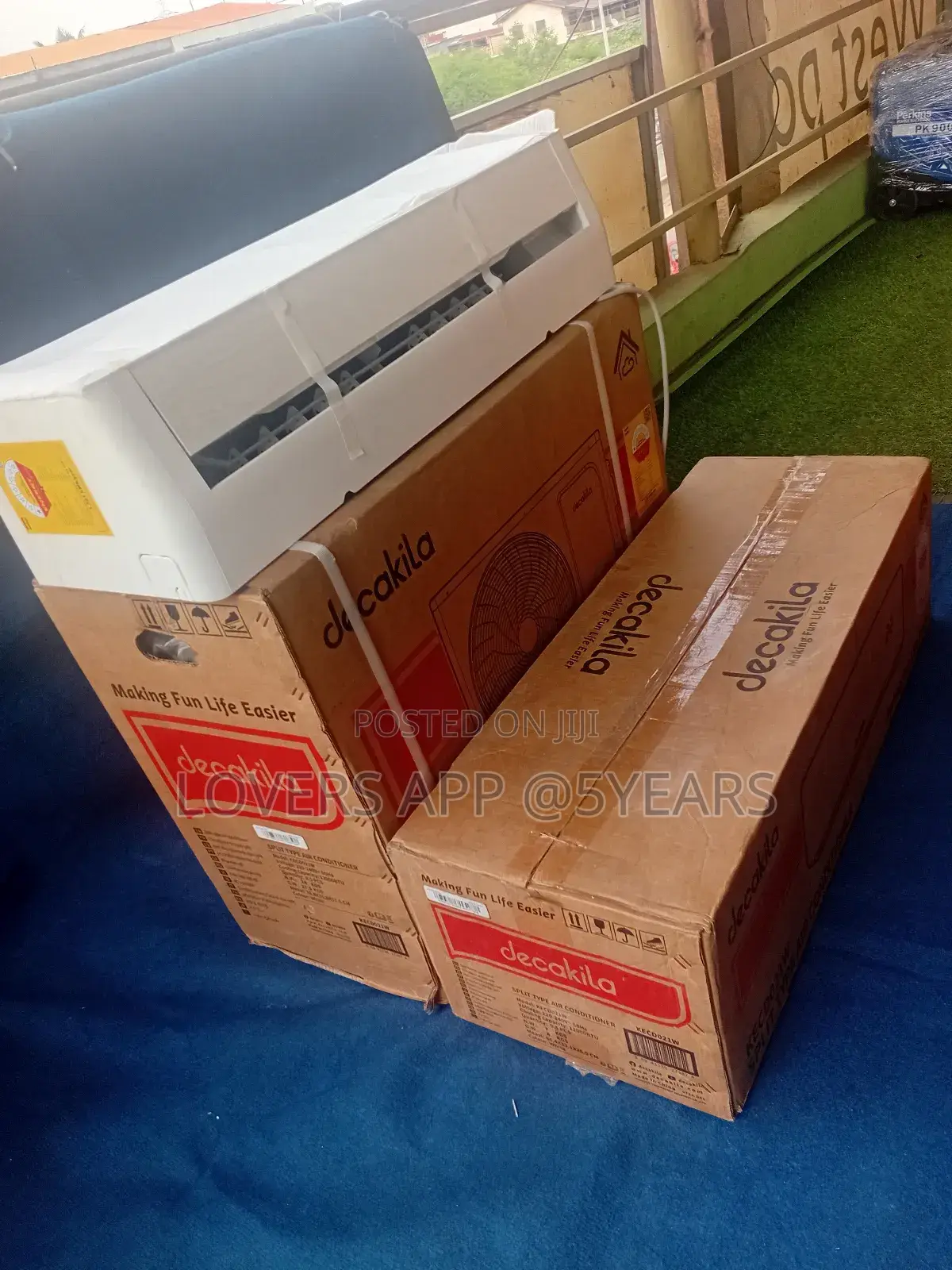 Decakila 1.5hp Rapid Cooling Ac for Medium Rooms
