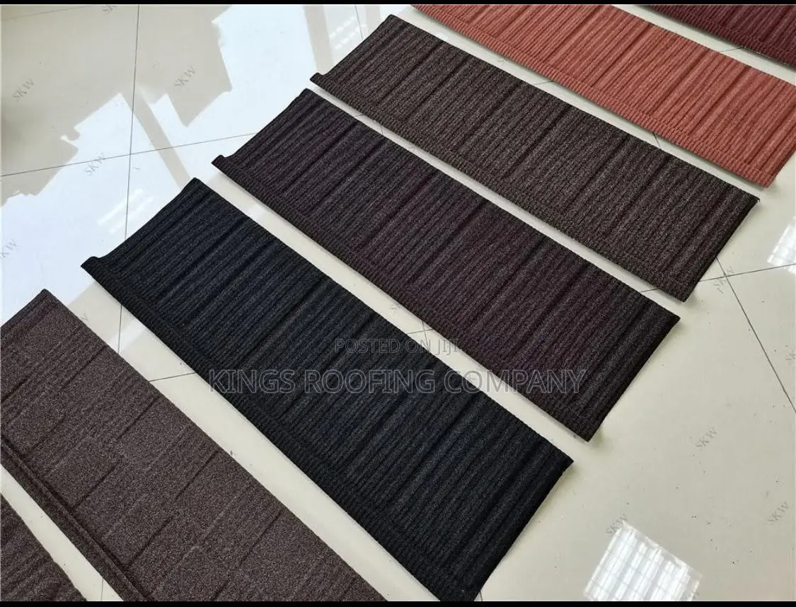 Brown, Orange, Black and Red Classic Euro Roofing