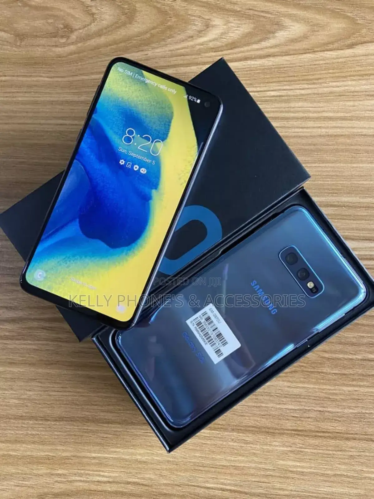 New Samsung Galaxy S10e 256 GB Blue