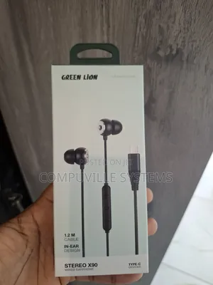 Green Lion Stereo X90 Wired Earphone, Type-C.