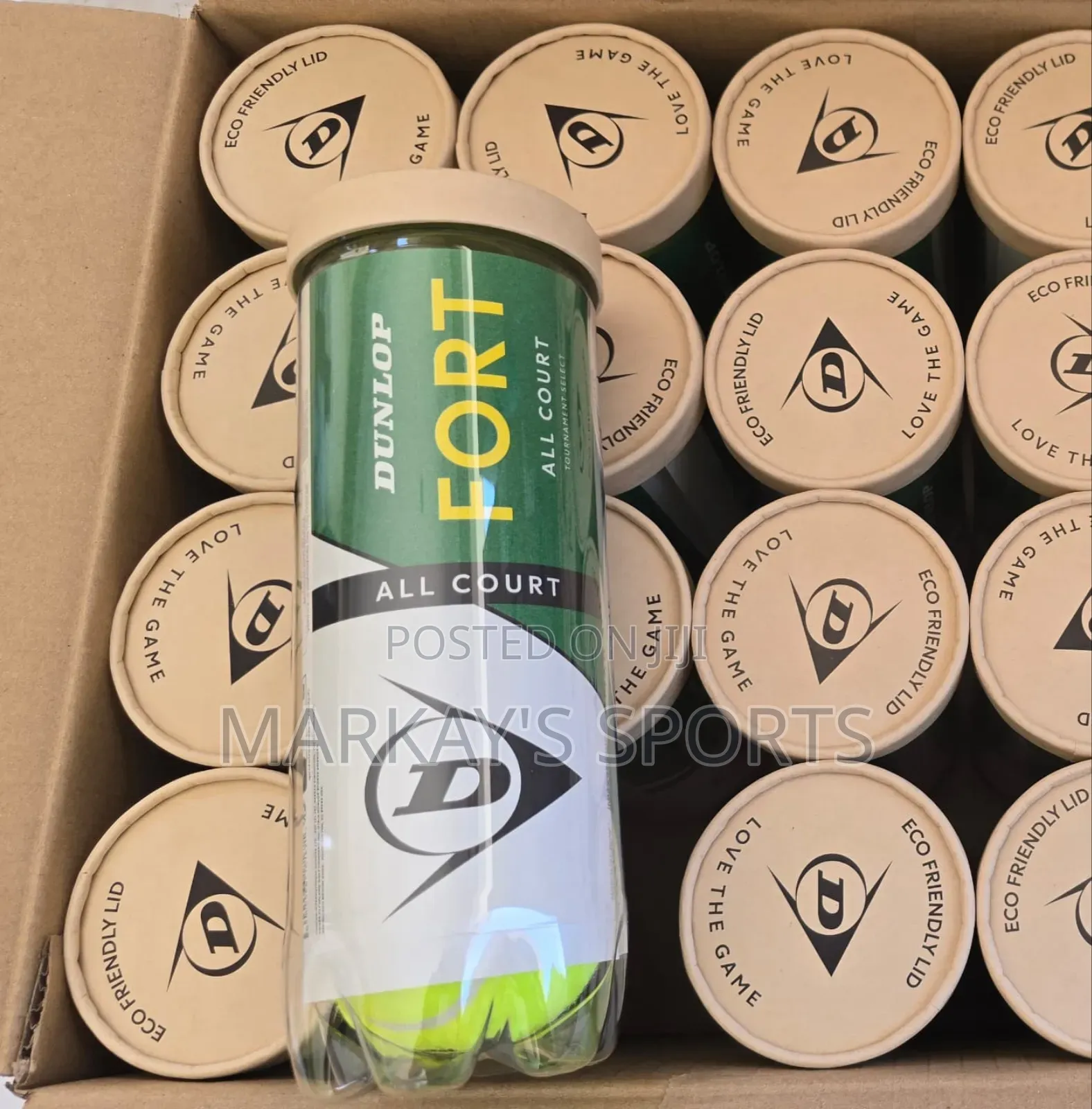 Dunlop Fort All Court Tennis Balls (3 In 1)