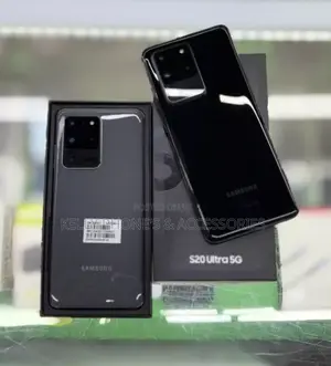New Samsung Galaxy S20 Ultra 5G 256 GB Black