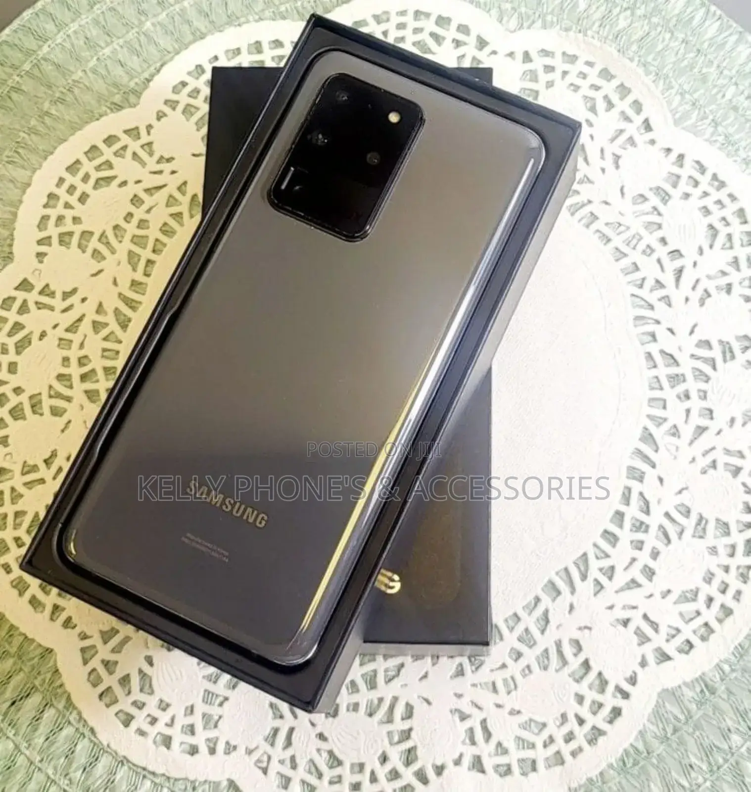 New Samsung Galaxy S20 Ultra 5G 256 GB Black