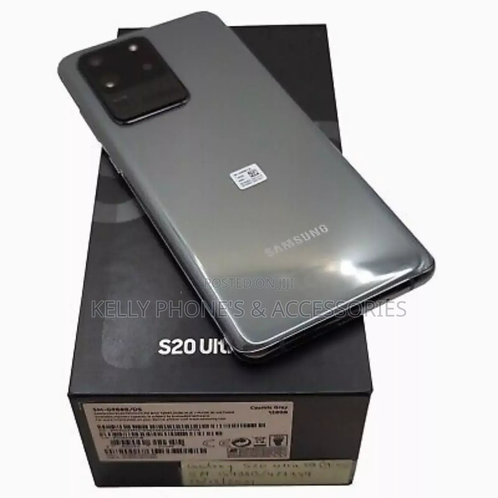 New Samsung Galaxy S20 Ultra 5G 256 GB Black