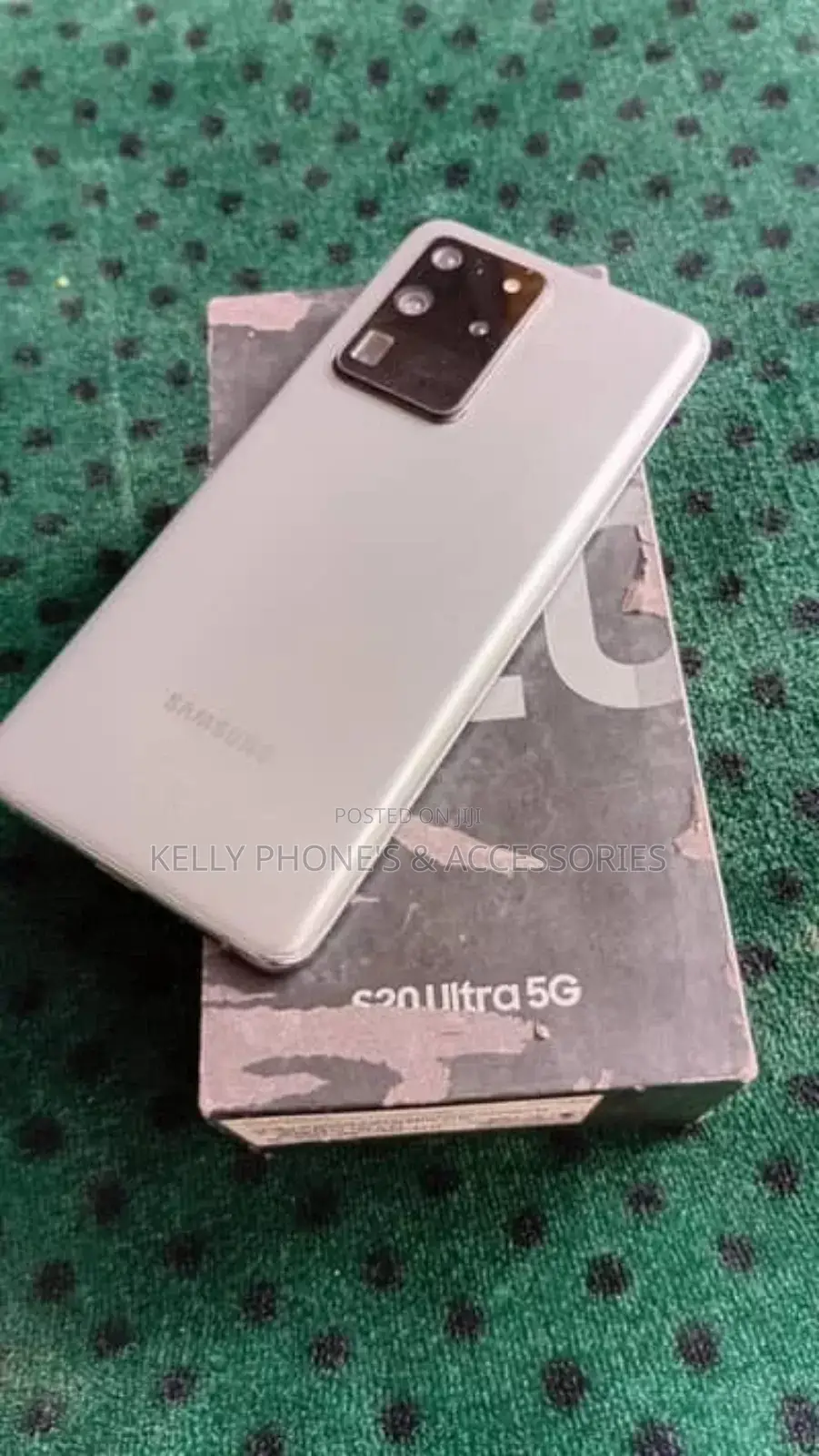 New Samsung Galaxy S20 Ultra 5G 256 GB Black